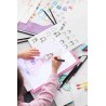 Sycomore Artissimo XXL návrhářská dílna s LED světelnou podložkou trendy outfity