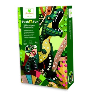 Sycomore Stick & Fun malá mozaika dinosauři