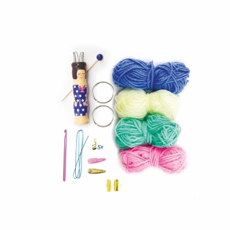 Sycomore Lovely box kreativní sada s pletací panenkou