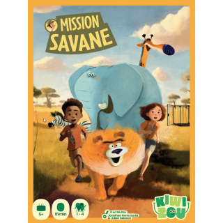 Kiwizou Kooperativní hra Savana zachraňte zvířata