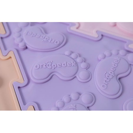 Ortopedek senzorické podložky pastel 16 ks