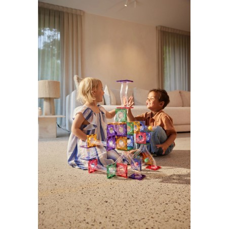 Cleverclixx Kuličková dráha Clever Pack Pastel 110 ks