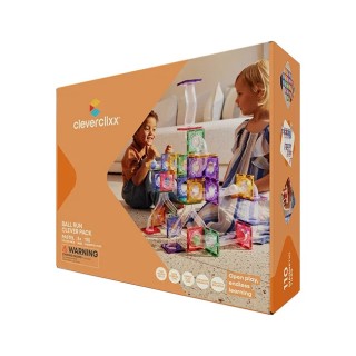 Cleverclixx Kuličková dráha Clever Pack Pastel 110 ks
