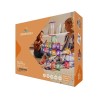 Cleverclixx Kuličková dráha Clever Pack Pastel 110 ks
