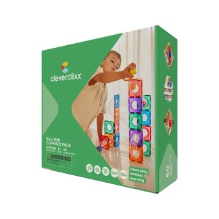 Cleverclixx Kuličková dráha Compact Pack Intense 60 ks