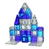Cleverclixx Magnetická stavebnice Mega Ice Crystal Pack 180 dílků