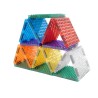 Cleverclixx Magnetická stavebnice Brick Tiles Pack Intense 16 ks