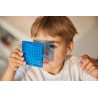 Cleverclixx Magnetická stavebnice Brick Tiles Pack Intense 16 ks
