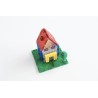 Cleverclixx Magnetická stavebnice Brick Tiles Pack Intense 16 ks