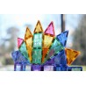 Cleverclixx Magnetická stavebnice Creative Pack Pastel 125 ks