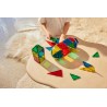 Cleverclixx Magnetická stavebnice Curved Dome Pack Intense 47 ks