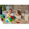 Cleverclixx Magnetická stavebnice Curved Dome Pack Intense 47 ks