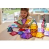 Cleverclixx Magnetická stavebnice Geo Pack Pastel 45 ks