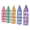 Cleverclixx Magnetická stavebnice Mega Creative Pack Pastel 210 ks