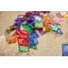 Cleverclixx Magnetická stavebnice Mega Creative Pack Pastel 210 ks