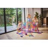 Cleverclixx Magnetická stavebnice Mega Creative Pack Pastel 210 ks