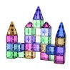 Cleverclixx Magnetická stavebnice Mega Creative Pack Pastel 210 ks
