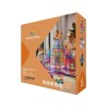 Cleverclixx Magnetická stavebnice Mega Creative Pack Pastel 210 ks