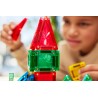 Cleverclixx Magnetická stavebnice Mini Tiles Pack Intense 28 ks