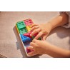Cleverclixx Magnetická stavebnice Mini Tiles Pack Intense 28 ks