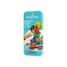Cleverclixx Magnetická stavebnice Mini Tiles Pack Intense 28 ks