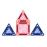 Cleverclixx Magnetická stavebnice Mini Tiles Pack Pastel 28 ks