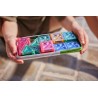 Cleverclixx Magnetická stavebnice Mini Tiles Pack Pastel 28 ks