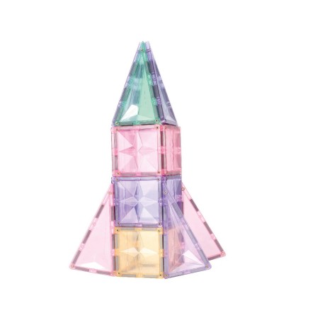 Cleverclixx Magnetická stavebnice Petite Pastel Pack 36 ks