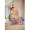 Cleverclixx Magnetická stavebnice Petite Pastel Pack 36 ks