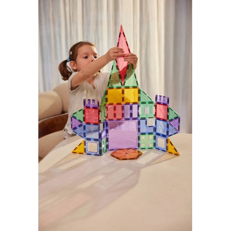 Cleverclixx Magnetická stavebnice Petite Pastel Pack 36 ks