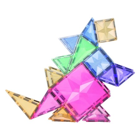 Cleverclixx Magnetická stavebnice Petite Pastel Pack 36 ks