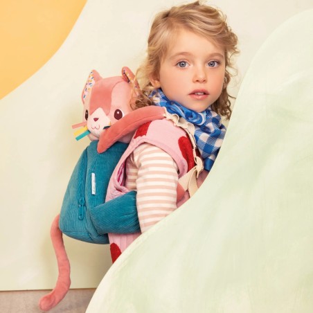 Lilliputiens Měkký dětský batůžek kočička Jeanne