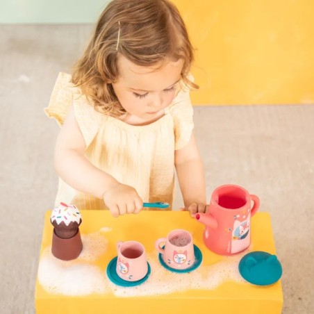 Lilliputiens Hračka do vody čajový servis kočička Jeanne