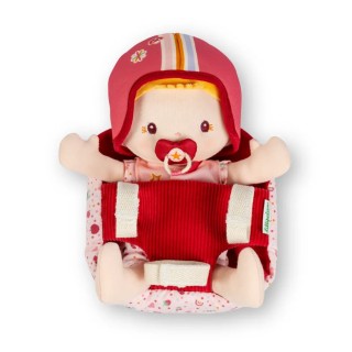 Lilliputiens Látková hračka na kolo panenka Lena