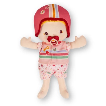 Lilliputiens Látková hračka na kolo panenka Lena