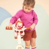 Lilliputiens Látková hračka na kolo panenka Lena