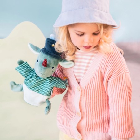 Lilliputiens Maňásek na ruku kouzelník dráček Joe