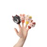 Lilliputiens Set prstových maňásků Tři prasátka