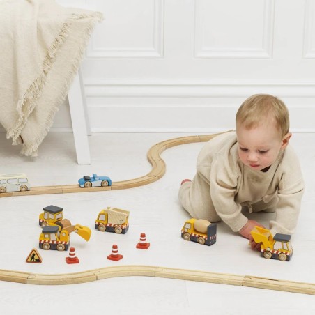 Le Toy Van set stavebních strojů