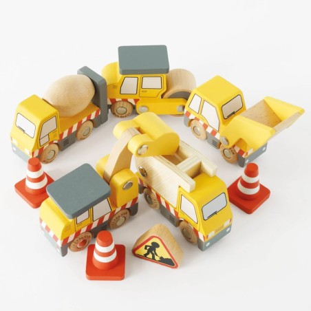 Le Toy Van set stavebních strojů