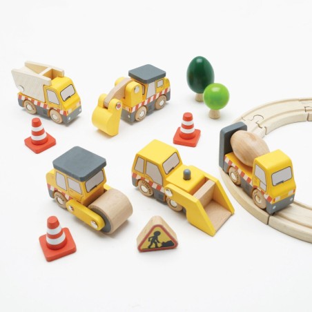 Le Toy Van set stavebních strojů