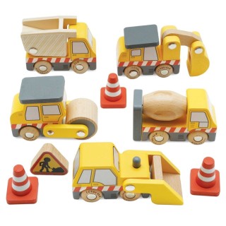 Le Toy Van set stavebních strojů