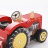 Le Toy Van traktor červený Bertie