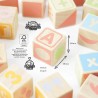Le Toy Van Petilou Multifunkční dřevěné kostky abeceda