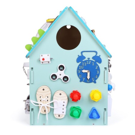 2Kids Toys Activity board Domeček modrý