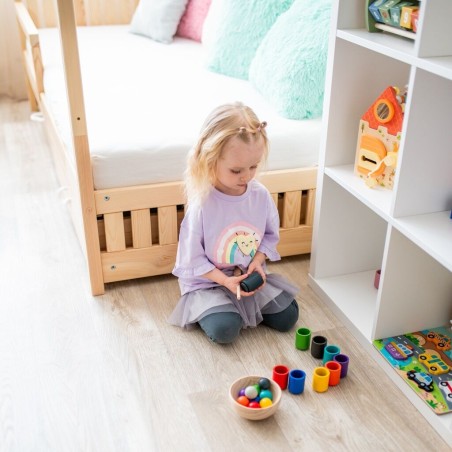 2Kids Toys Duhové kuličky a kalíšky 12 barev