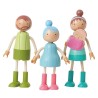2Kids Toys Sada nábytku s rodinou 5 v 1