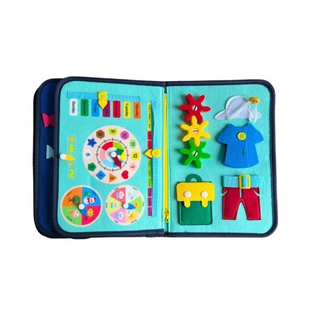 2Kids Toys Senzorická busy kniha Medvídek