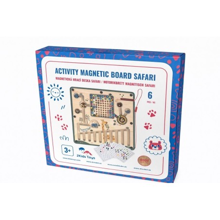 2Kids Toys Magnetická hrací deska Safari