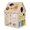 2Kids Toys Activity board Domeček přírodní